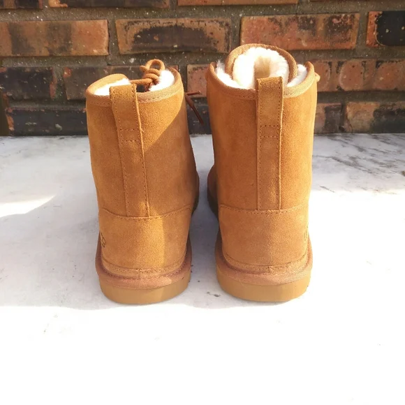 Men's UGG Harkley Brown Boots New - Picture 7 of 11